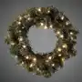 Konstsmide Christmas Na zewnątrz – wieniec świerkowy LED 40pkt, czujnik, 686569 Sklep on-line
