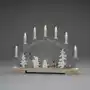 Konstsmide Christmas Świecznik LED Wędrowiec w lesie ze zwierzętami Sklep on-line