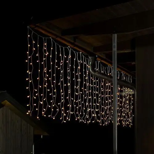 Zewnętrzna zasłona świetlna z 400 światłami Konstsmide christmas