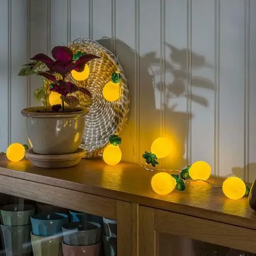 łańcuch świetlny led ananas, na baterie Konstsmide season