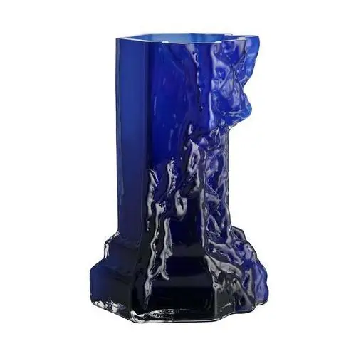 Kosta boda wazon rocky baroque 35 cm deep blue