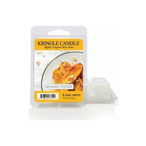 Banana's foster - wosk zapachowy 64 gram Kringle candle