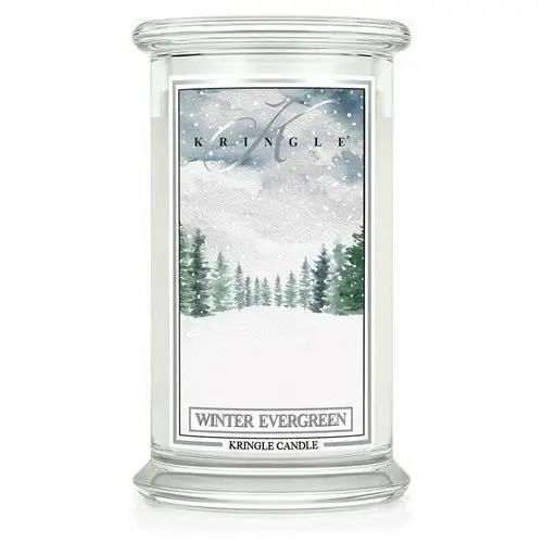 Duża świeca winter evergreen k Kringle candle
