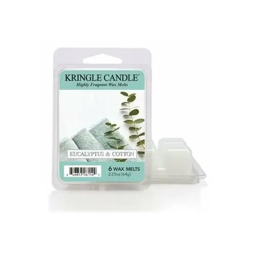 Eucalyptus cotton - wosk zapachowy 64 gram Kringle candle