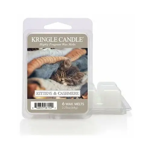 Kringle candle Kittens & cashmere - wosk zapachowy 64 gram