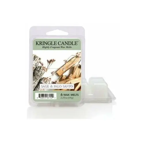 Sage & Palo Santo - Kringle Candle - wosk zapachowy 64 gram