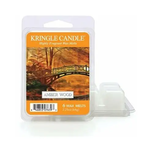 Kringle candle Wosk zapachowy amber wood krin