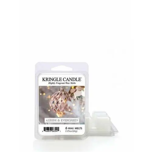 Wosk zapachowy Kringle Candle Aurum & Evergreen 'potpourri', 64 g