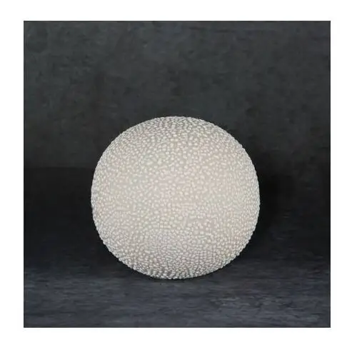 Kula ceramiczna RISO z efektem rosy ∅ 8 x 7 cm kremowy