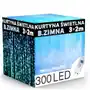 Kurtyna Led 240 3x2m lampki sople girlanda Zimna Sklep on-line