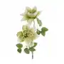 Kwiat sztuczny dekoracyjny z plastycznej pianki foamirian ∅ 20 x 70 cm jasnozielony,kremowy Sklep on-line