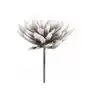 Kwiat sztuczny dekoracyjny z plastycznej pianki foamirian ∅ 26 x 65 cm ciemnofioletowy,biały Sklep on-line