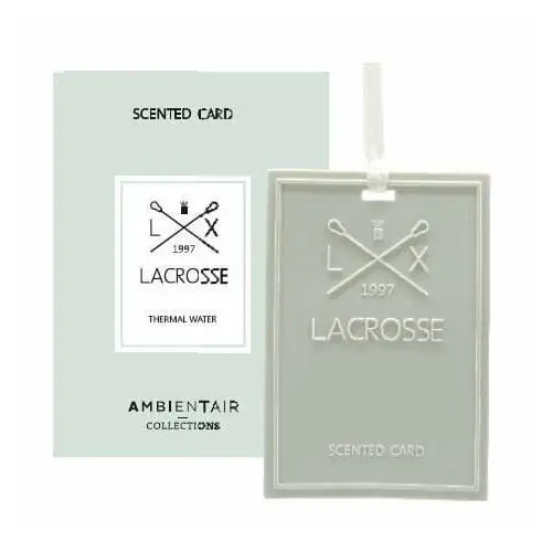 Kartka zapachowa thermal water, 8,5x11,3 cm, Lacrosse