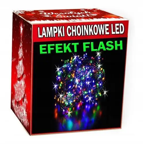 Lampki Choinkowe 500 Led Flash 38 Metrów Błysk