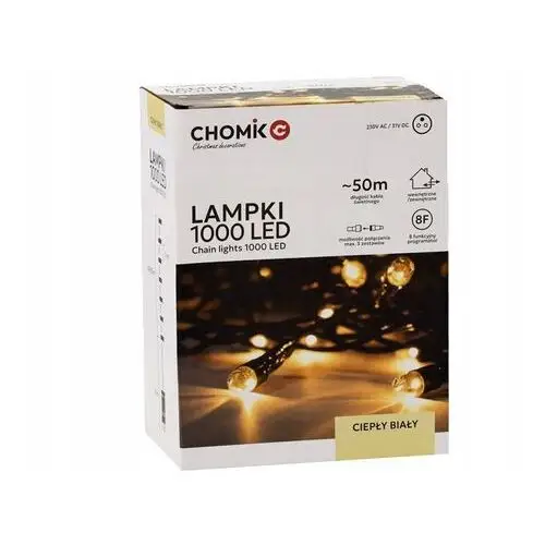 Lampki choinkowe Led Extralink 9621 50 m