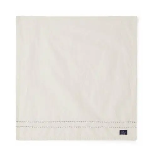Cotton linen tkanina serwetka stitches 50x50 cm off-white Lexington
