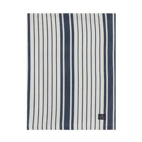 Obrus striped organic cotton 150x250 cm navy Lexington