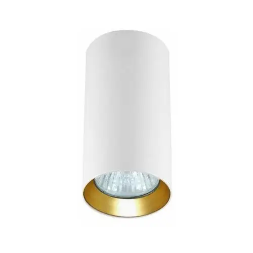 Oczko manacor lp-232/1d - 130 wh/gd 1xgu10 białe/złote Light prestige