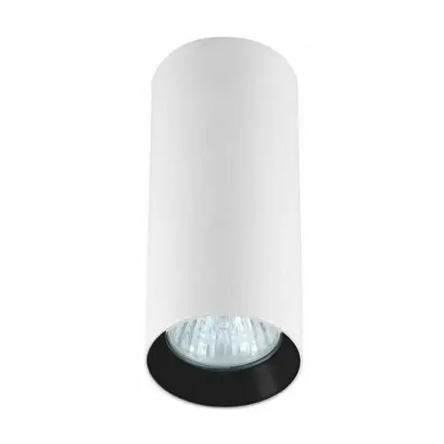 Oczko manacor lp-232/1d - 170 wh/bk 1xgu10 białe/czarne Light prestige