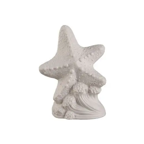 Livarno home figurki w stylu marynarskim led, z porcelany (rozgwiazda)