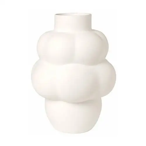 Louise Roe Balloon 04 wazon ceramiczny Raw White