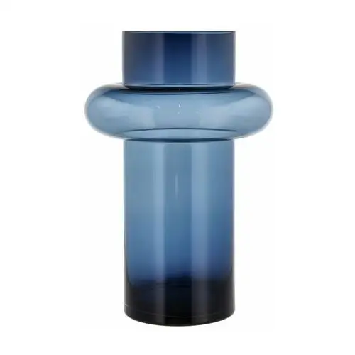 Lyngby Glas Tube wazon szkło 40 cm Niebieski, K1-23555