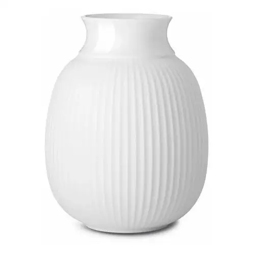 Lyngby porcelæn lyngby curve wazon 12 cm biały