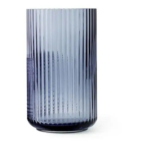 Lyngby porcelæn lyngby wazon szklany midnight blue 38 cm