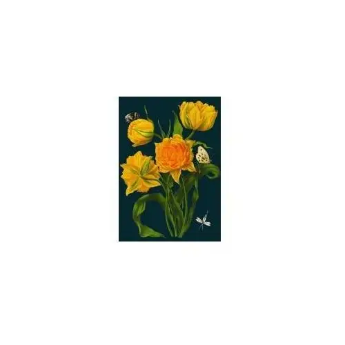 Madame Treacle Karnet B6 z kopertą Żółte tulipany