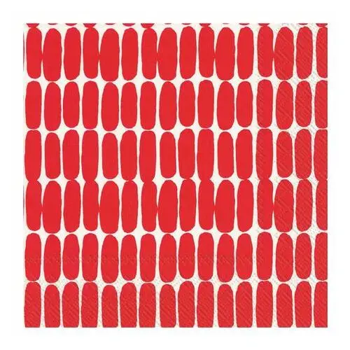 Alku serwetki 33x33 cm 20-pak czerwony Marimekko