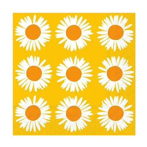 Serwetki auringonkukka 33x33 cm 20 szt. orange-yellow Marimekko