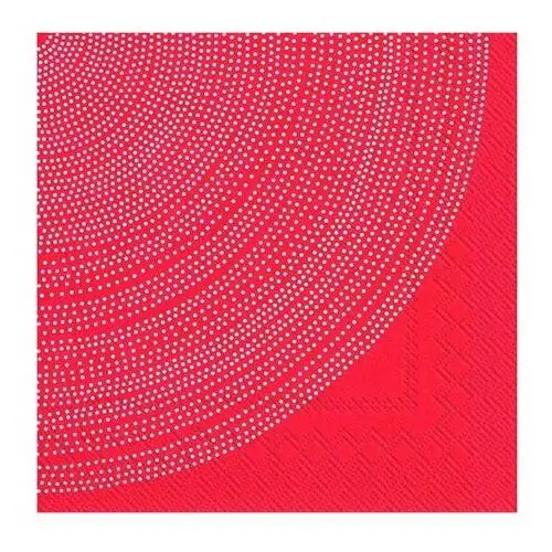 Marimekko serwetki fokus 33x33 cm 20 szt. czerwony