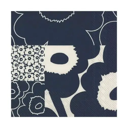 Marimekko Serwetki Kollaasi 33x33 cm 20 szt. Dark Blue