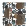 Marimekko Serwetki Kurre 33x33 cm 20 szt. Black-brown Sklep on-line