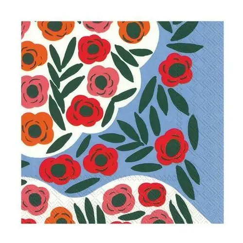 Marimekko serwetki ruukku 33x33 cm 20 szt. blue