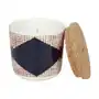 Marimekko Świeca zapachowa Tomina Ø7,5 cm White-dark blue-red-dark red Sklep on-line