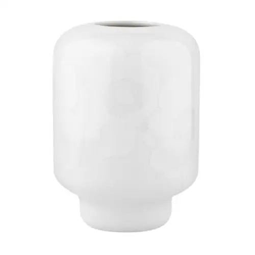Marimekko wazon unikko ceramika 18 cm white