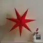 MarkslÖjd Gwiazda clara, aksamitny wygląd, Ø 75 cm, czerwona Sklep on-line
