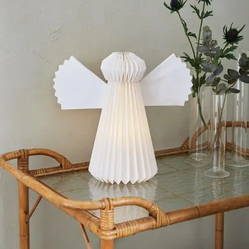 Markslöjd lampa dekoracyjna angel, biała