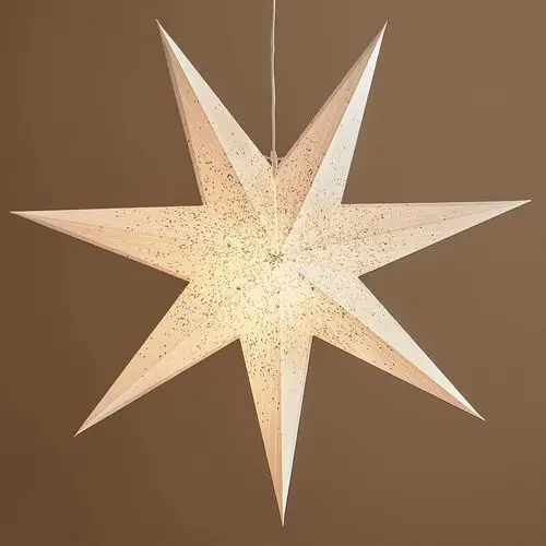 Ozdobna gwiazda olivia w kolorze białym Markslöjd