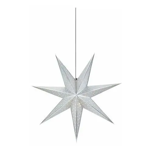 Stojąca gwiazda embla, Ø 45 cm, jedwab, brązowa Markslöjd