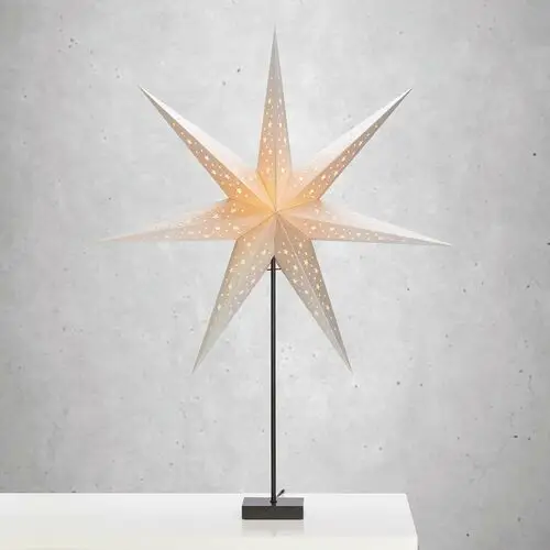 Stojąca gwiazda solvalla – wysokość 100 cm srebrna Markslöjd