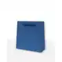 MER PLUS, torebka prezentowa jednobarwna cd niebieska 10 sztuk Sklep on-line
