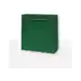 MER PLUS, torebka prezentowa jednobarwna cd zielona 10 sztuk Sklep on-line