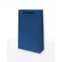 MER PLUS, torebka prezentowa jednobarwna t2 niebieska 10 sztuk Sklep on-line