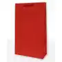 MER PLUS, torebka prezentowa jednobarwna t4 czerwona 10 sztuk Sklep on-line