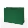 MER PLUS, torebka prezentowa jednobarwna t7 zielona 10 sztuk Sklep on-line