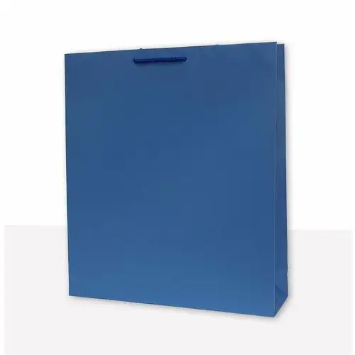 Mer plus , torebka prezentowa jednobarwna t9 niebieska 10 sztuk