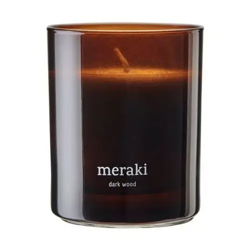 Meraki Świeca zapachowa Meraki, 35 godzin Dark wood