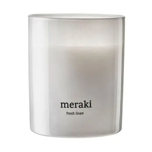 Meraki świeca zapachowa meraki, 35 godzin fresh linen